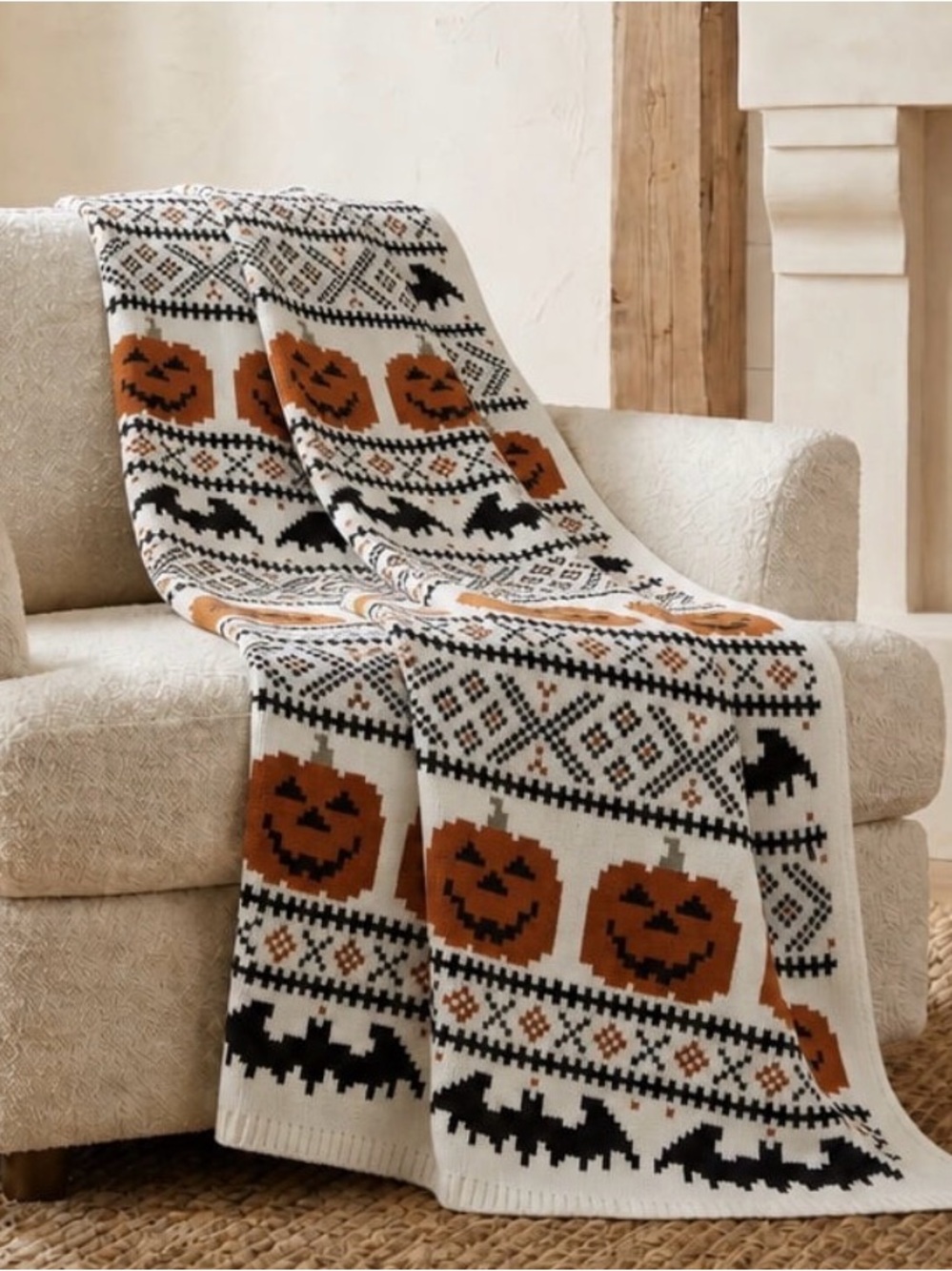 Halloween throw blanket 🎃🦇